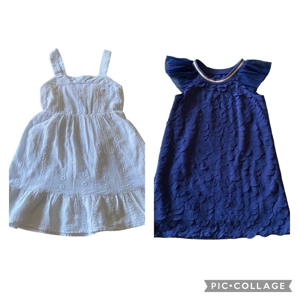 GIRLS DRESS BUNDLE-CAT & JACK-SIZE 4/5
